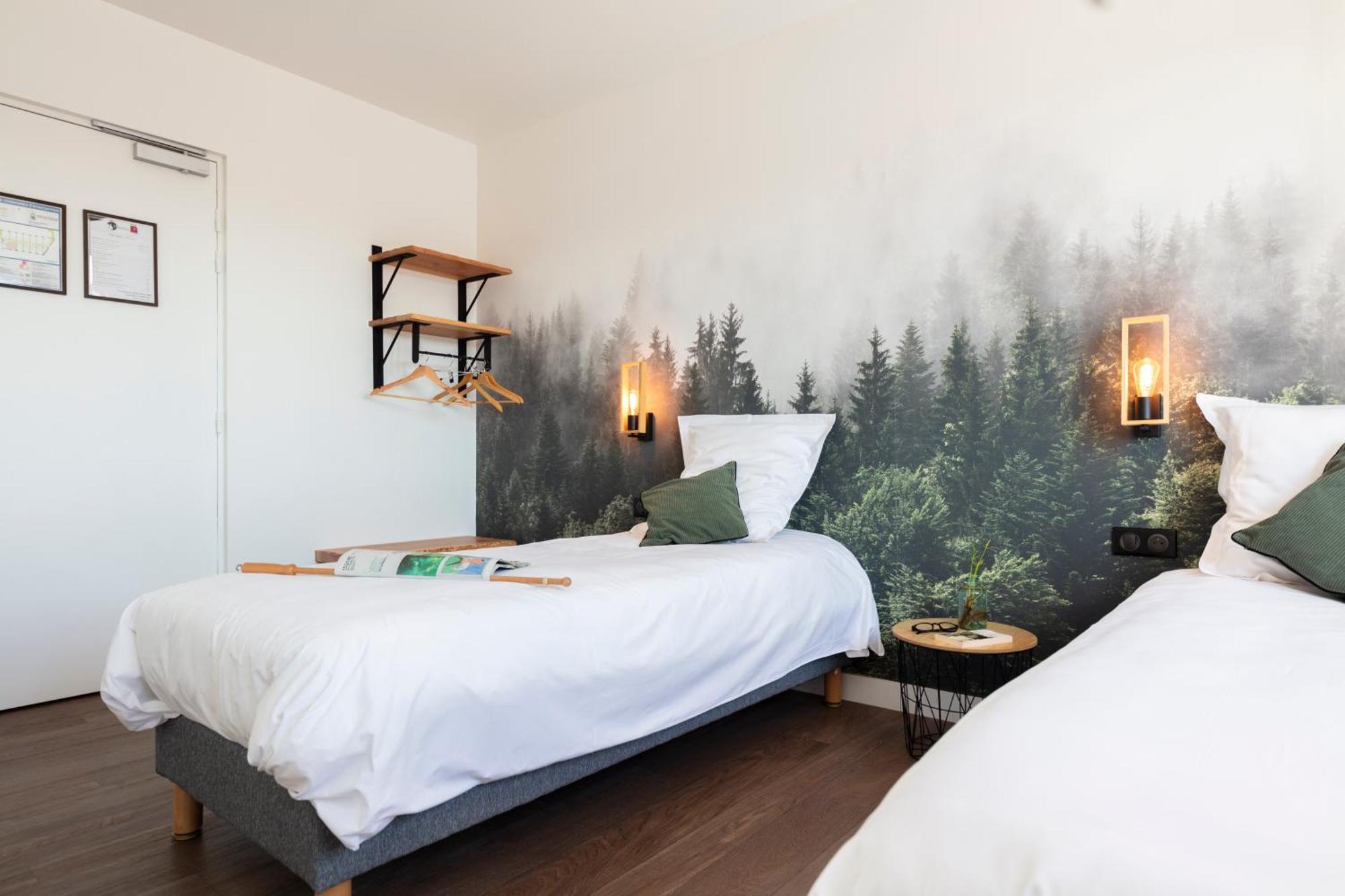Hotel Restaurant Les Glycines Vieille-Brioude Номер фото